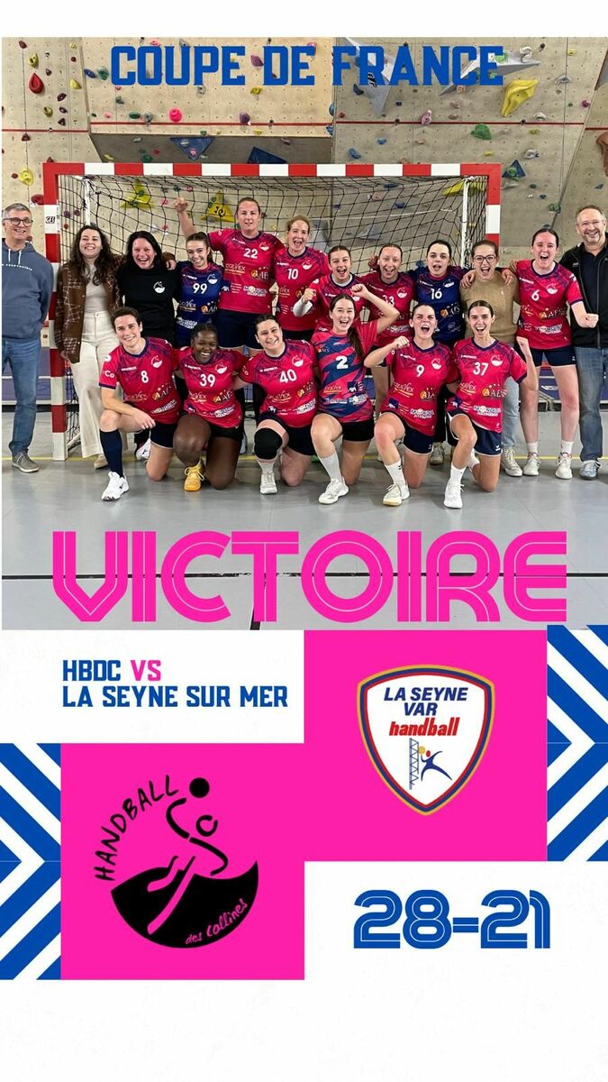 Nouvelle victoire et qualification de nos Filles !