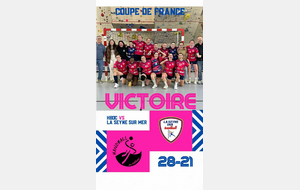 Nouvelle victoire et qualification de nos Filles !