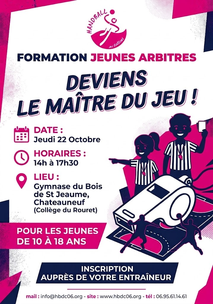 STAGE JEUNES ARBITRES