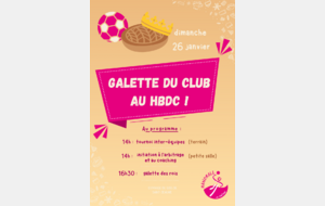 Galette du club !