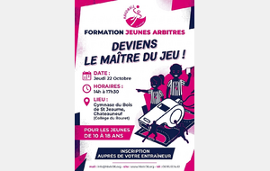 STAGE JEUNES ARBITRES