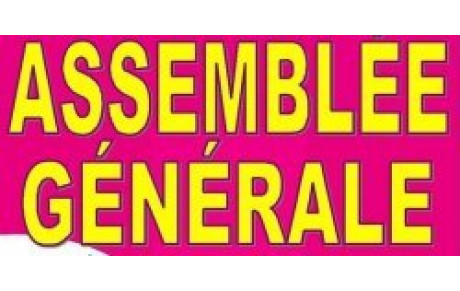 L'Assemblée Générale du club ce vendredi 15 juin