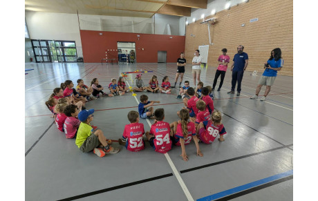 Une journée festive pour la fin de saison des petits handballeurs !